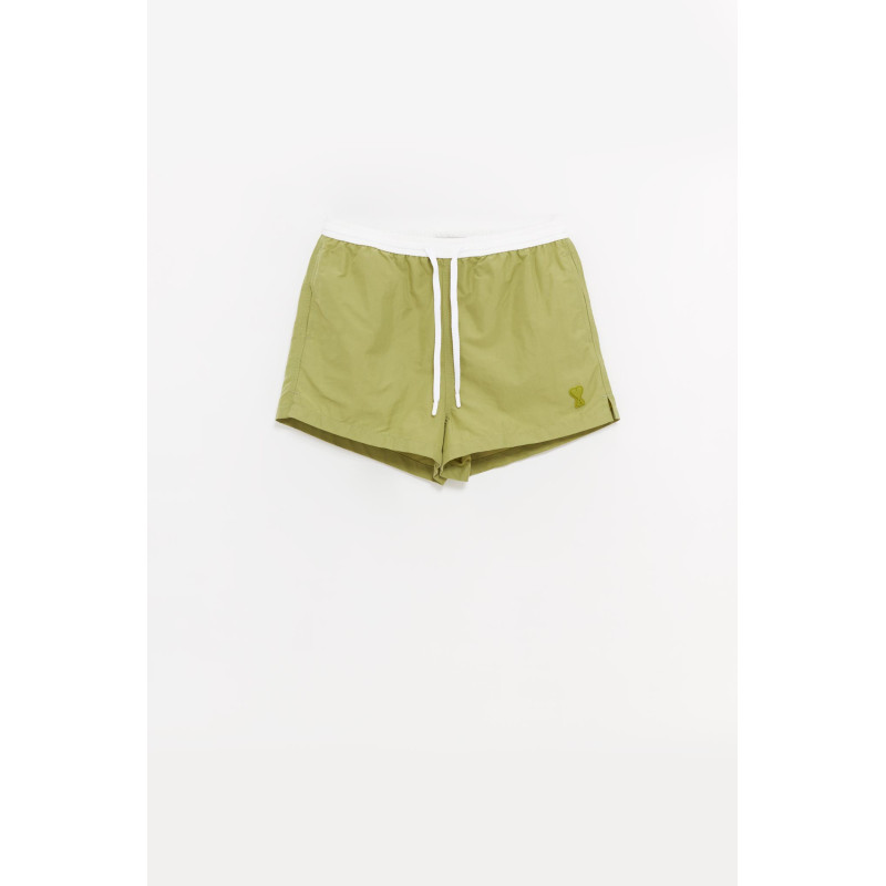 AMI MATCHA BLANC CREME BICOLOR SWIMSUIT